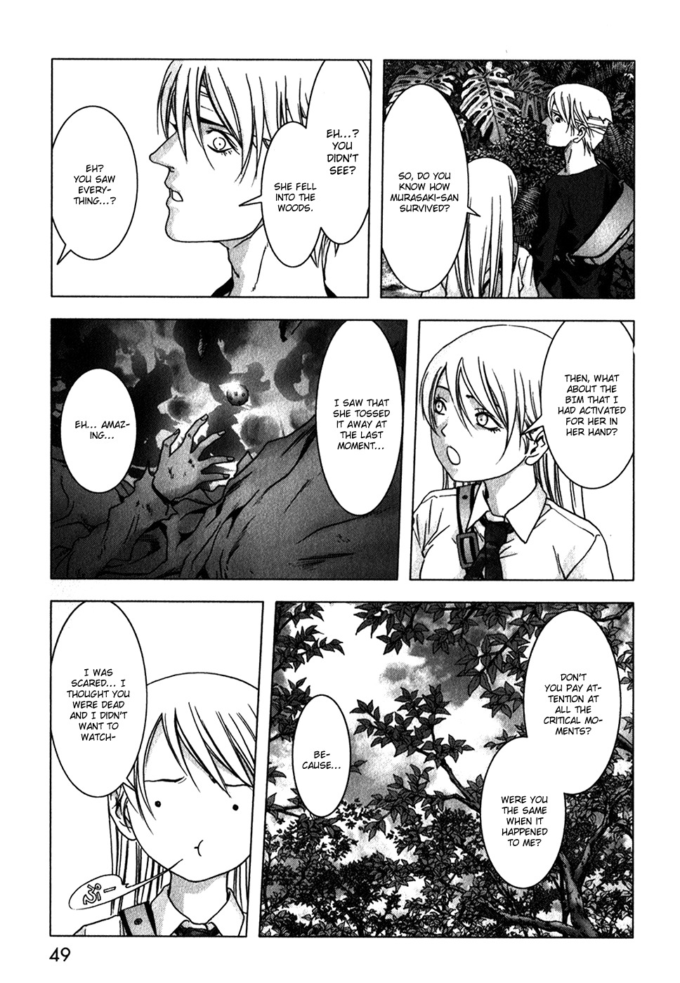 Btooom! Chapter 46 page 53 - Chapter 46: Revive
