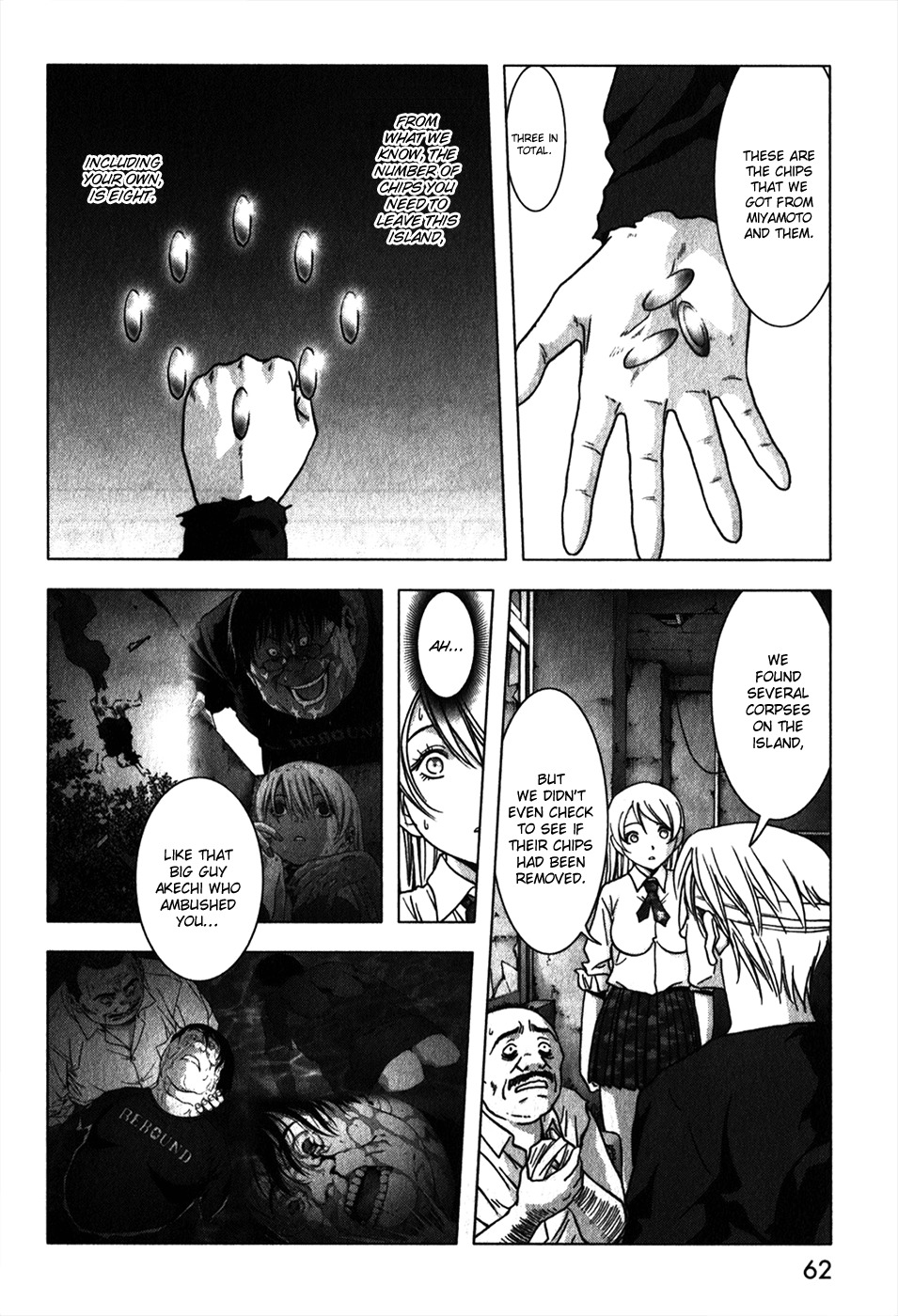 Btooom! Chapter 47 page 11 - Chapter 47: Prelude to a Fall