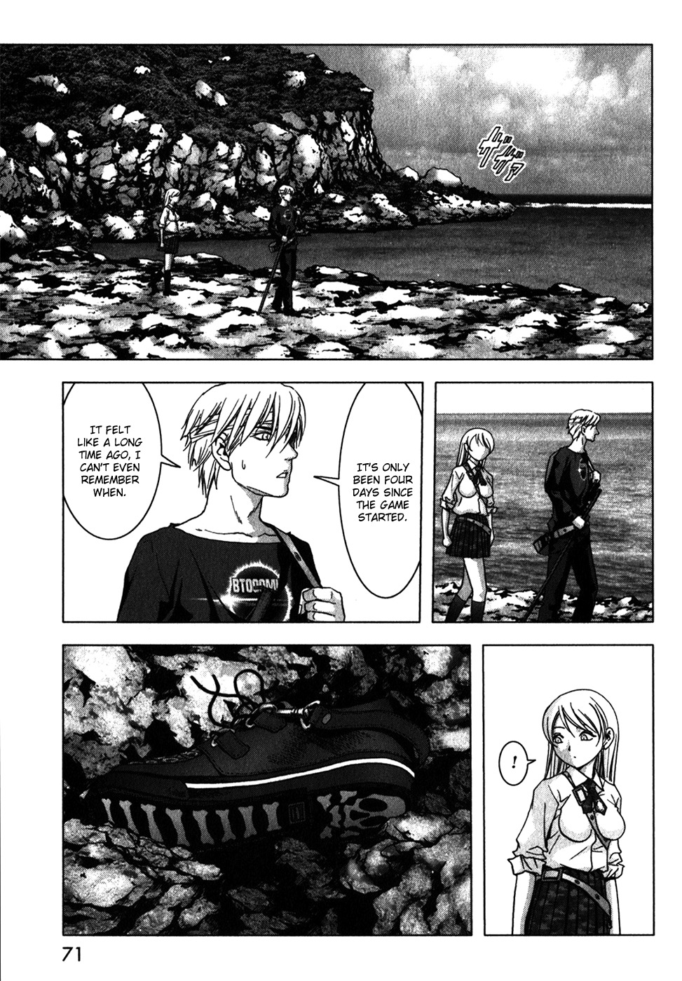 Btooom! Chapter 47 page 20 - Chapter 47: Prelude to a Fall