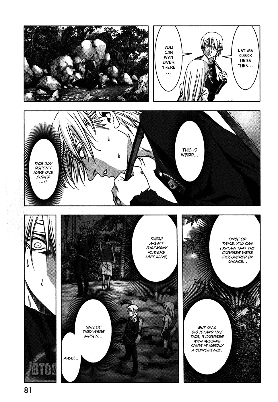 Btooom! Chapter 47 page 30 - Chapter 47: Prelude to a Fall