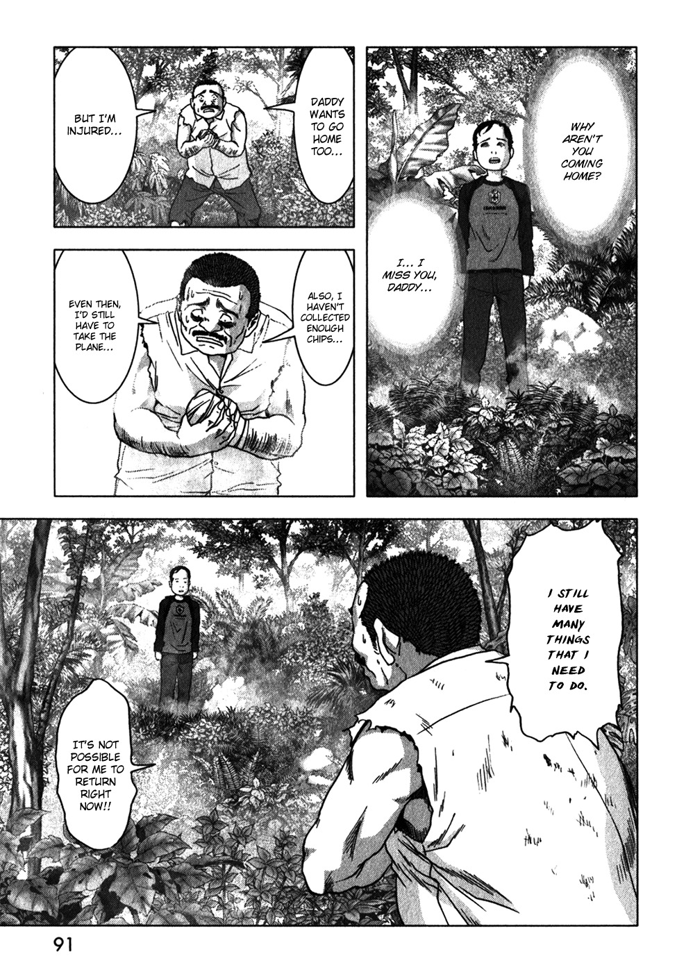 Btooom! Chapter 47 page 40 - Chapter 47: Prelude to a Fall