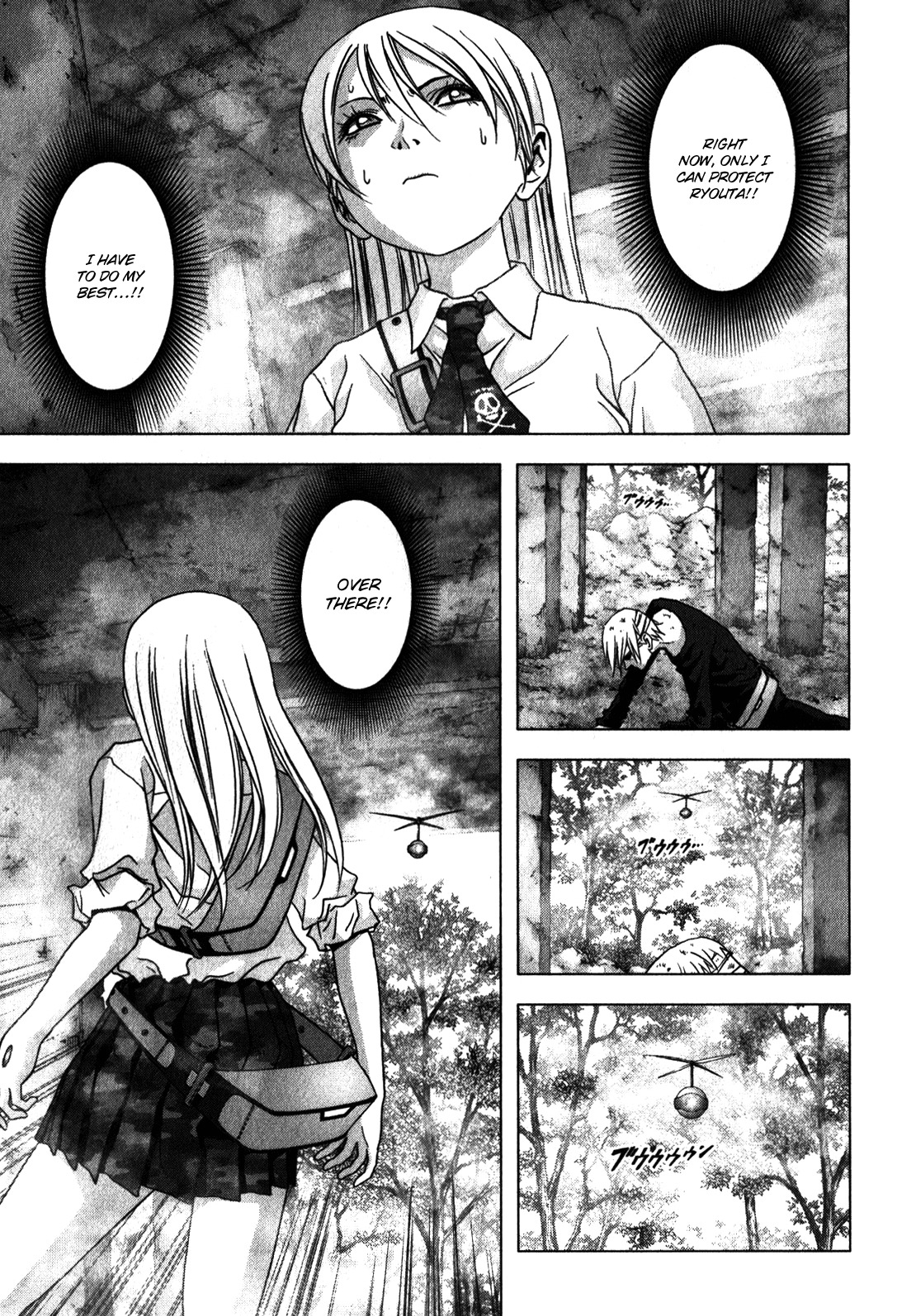 Btooom! Chapter 49 page 11 - Chapter 49: Farewell