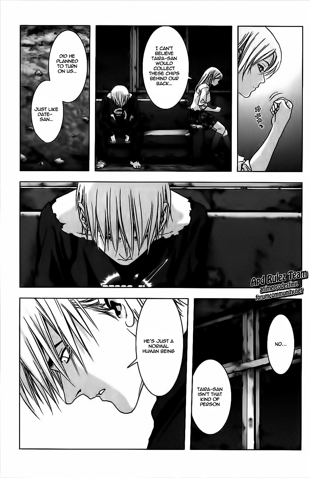 Btooom! Chapter 50 page 13 - Chapter 50: Legami