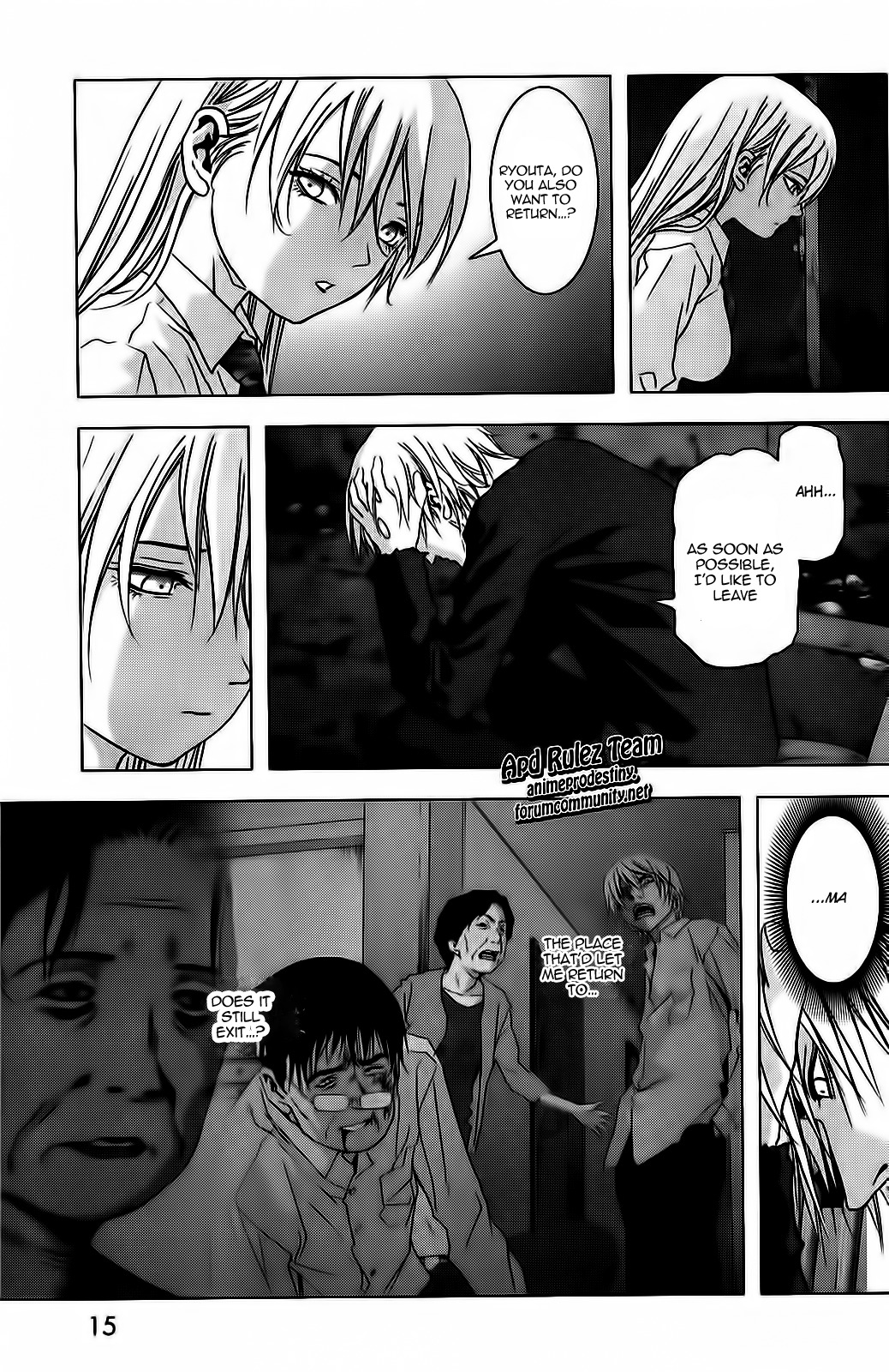 Btooom! Chapter 50 page 16 - Chapter 50: Legami