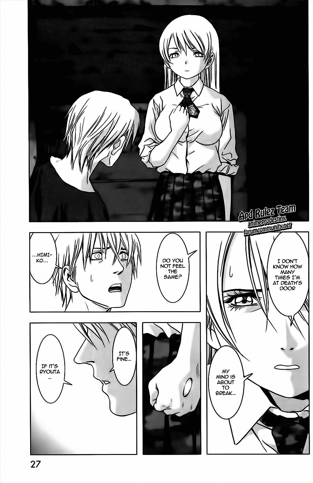 Btooom! Chapter 50 page 28 - Chapter 50: Legami