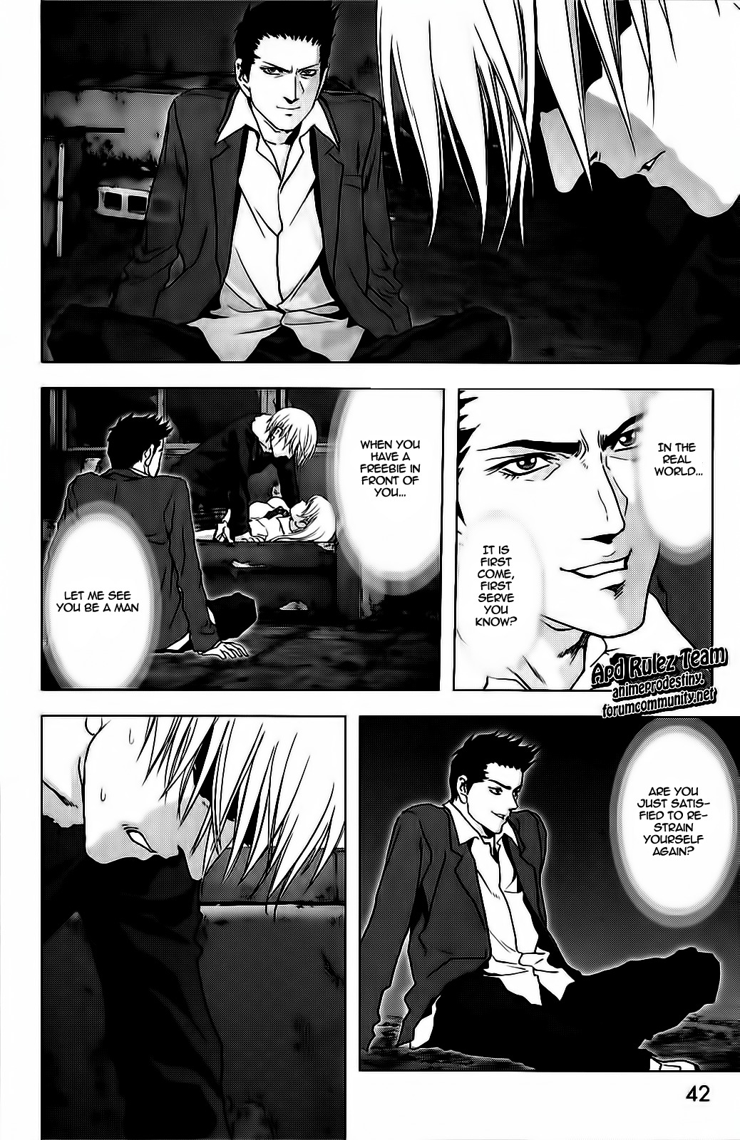 Btooom! Chapter 50 page 42 - Chapter 50: Legami