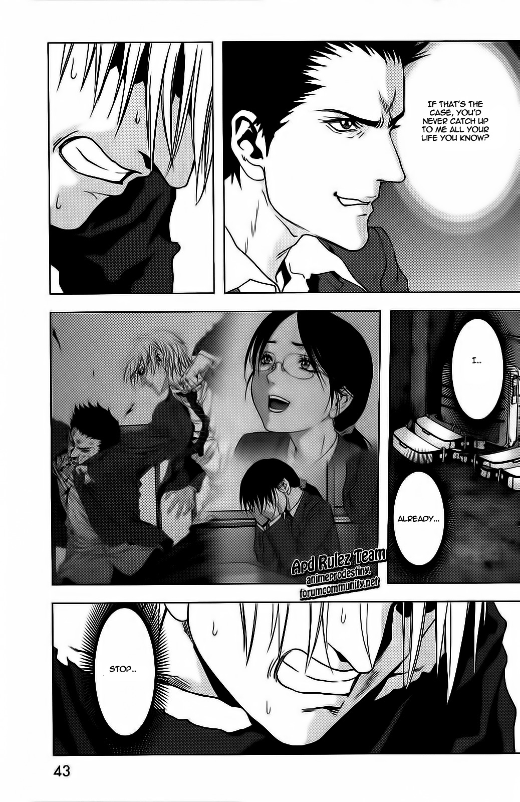 Btooom! Chapter 50 page 43 - Chapter 50: Legami