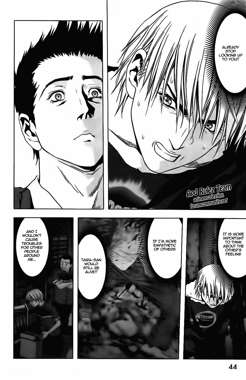 Btooom! Chapter 50 page 44 - Chapter 50: Legami