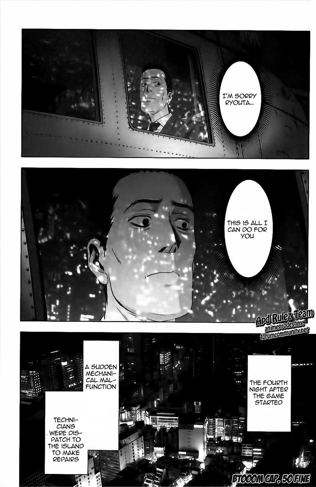 Btooom! Chapter 50 page 54 - Chapter 50: Legami
