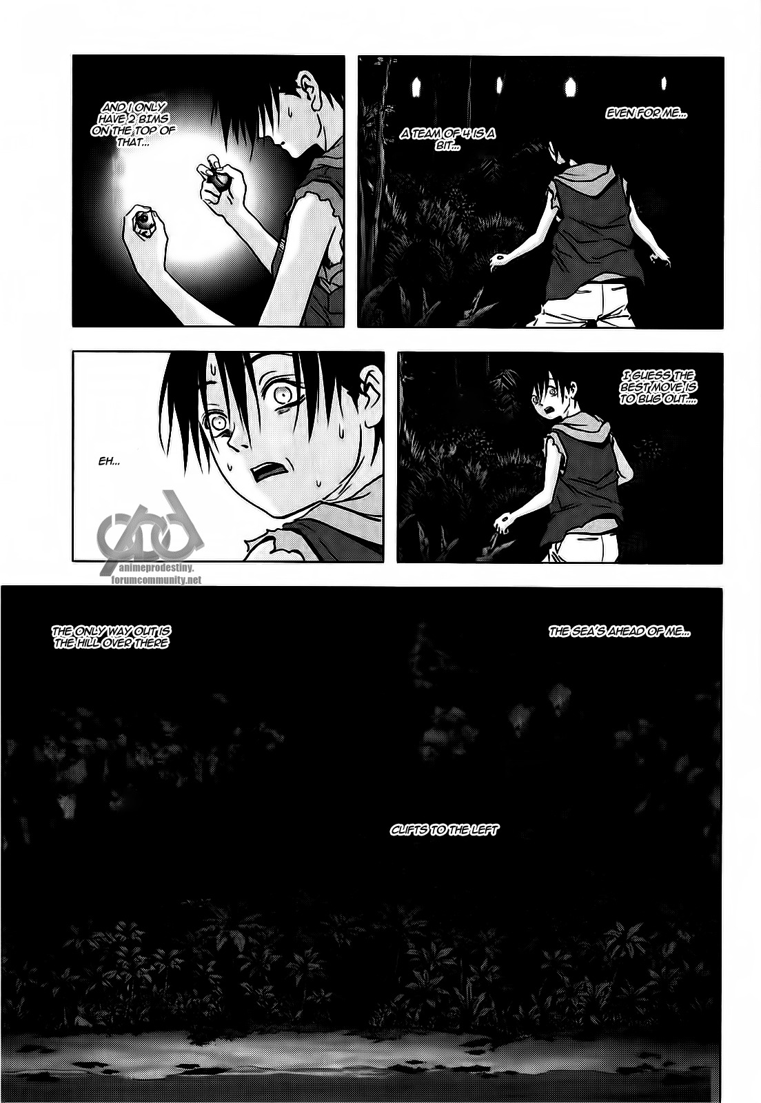 Btooom! Chapter 51 page 10 - Chapter 51: Squadra
