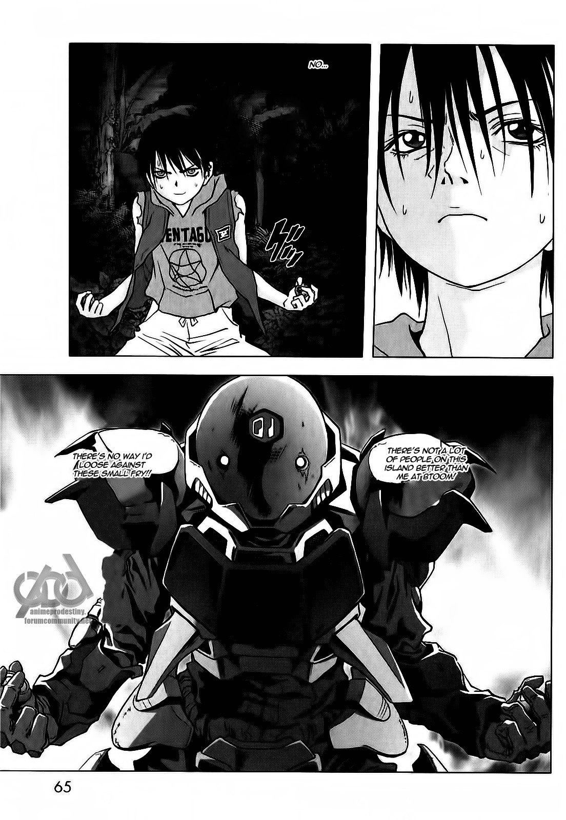 Btooom! Chapter 51 page 12 - Chapter 51: Squadra