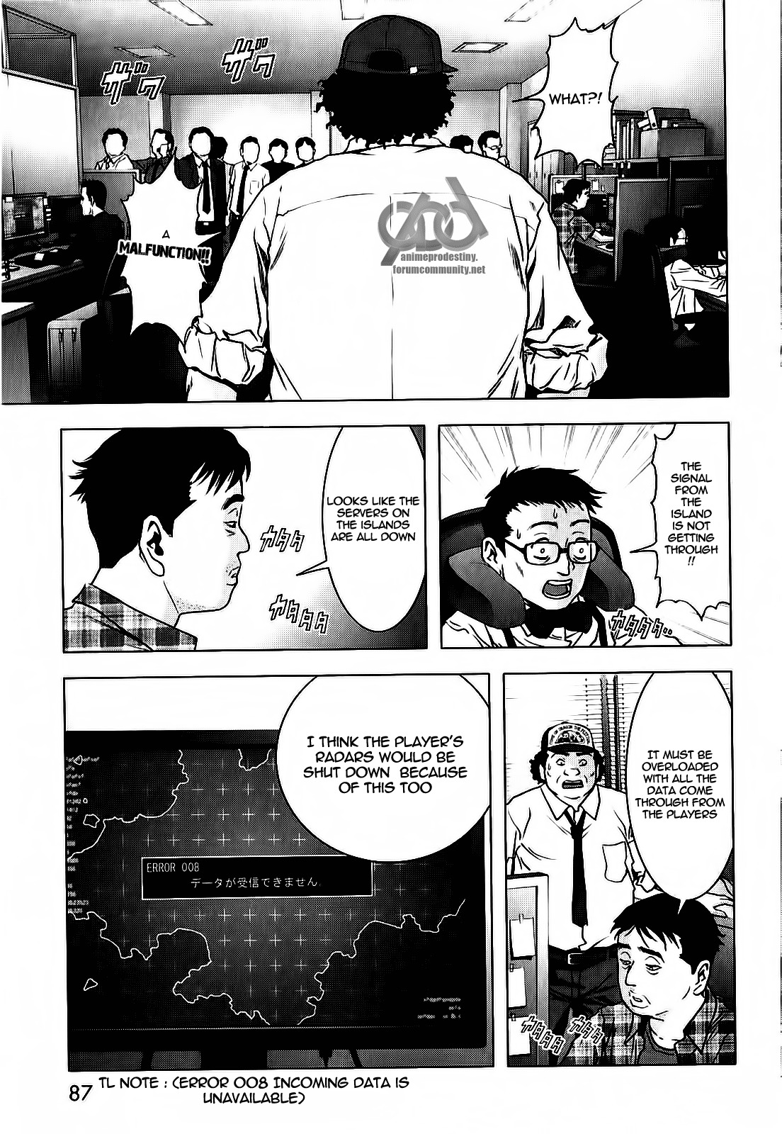 Btooom! Chapter 51 page 34 - Chapter 51: Squadra