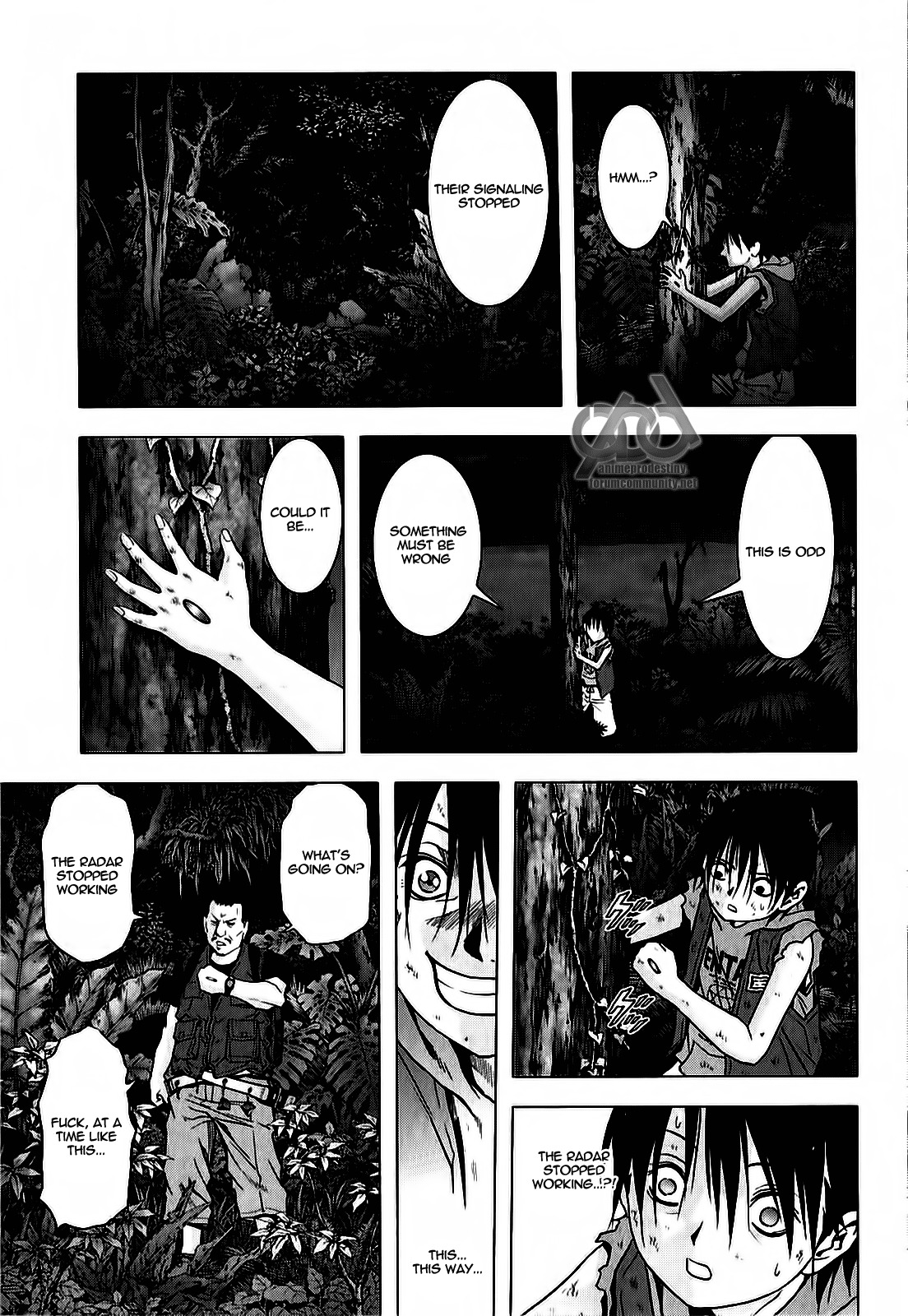 Btooom! Chapter 51 page 36 - Chapter 51: Squadra
