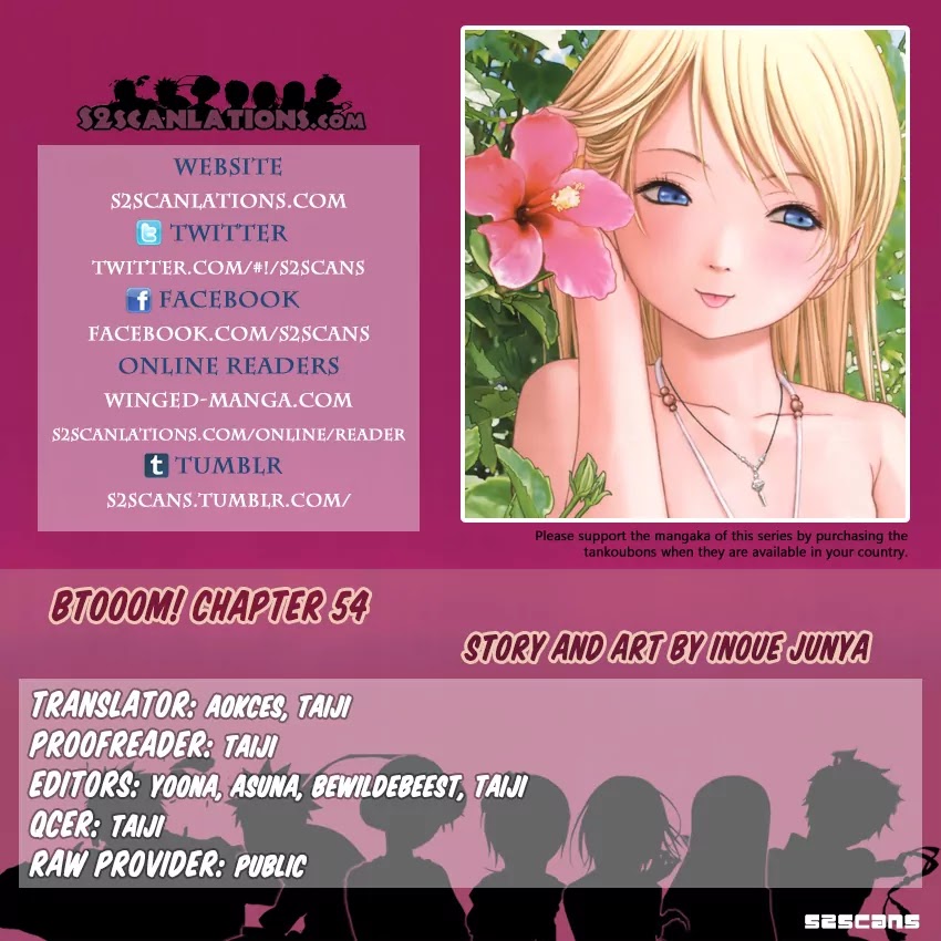 Btooom! Chapter 54 page 1 - Chapter 54 : Conspiracy