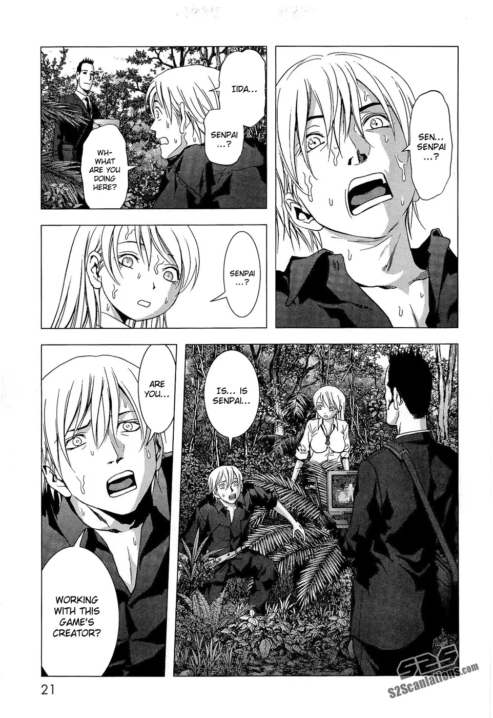 Btooom! Chapter 54 page 20 - Chapter 54 : Conspiracy