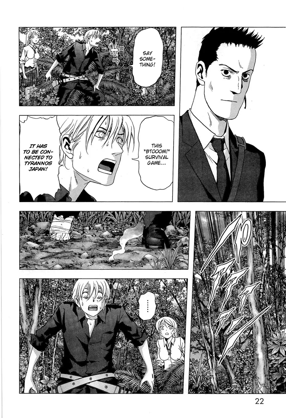 Btooom! Chapter 54 page 21 - Chapter 54 : Conspiracy