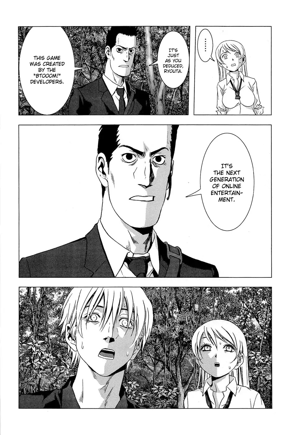 Btooom! Chapter 54 page 25 - Chapter 54 : Conspiracy