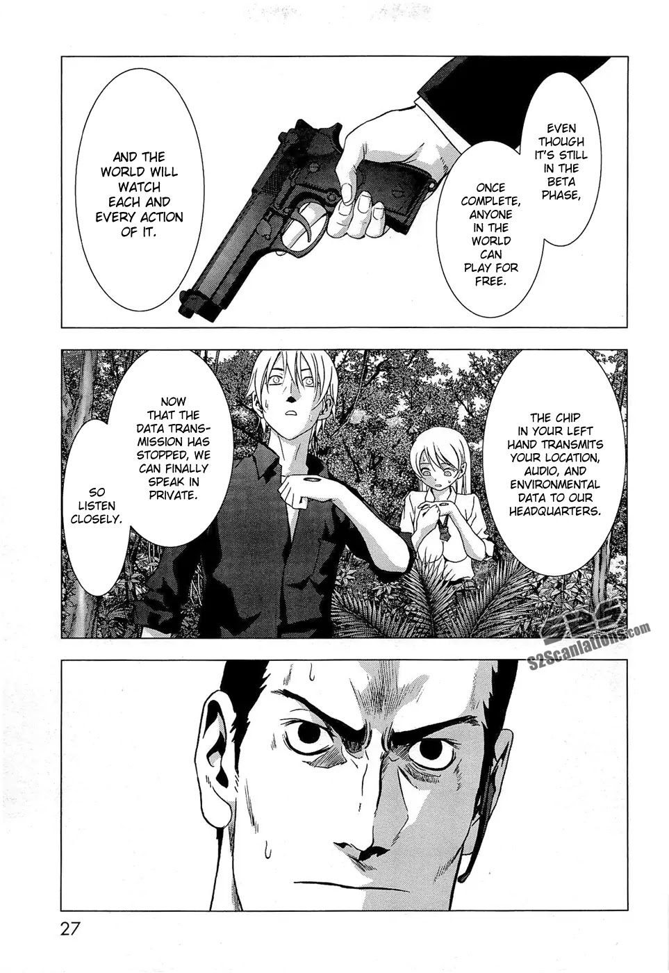 Btooom! Chapter 54 page 26 - Chapter 54 : Conspiracy