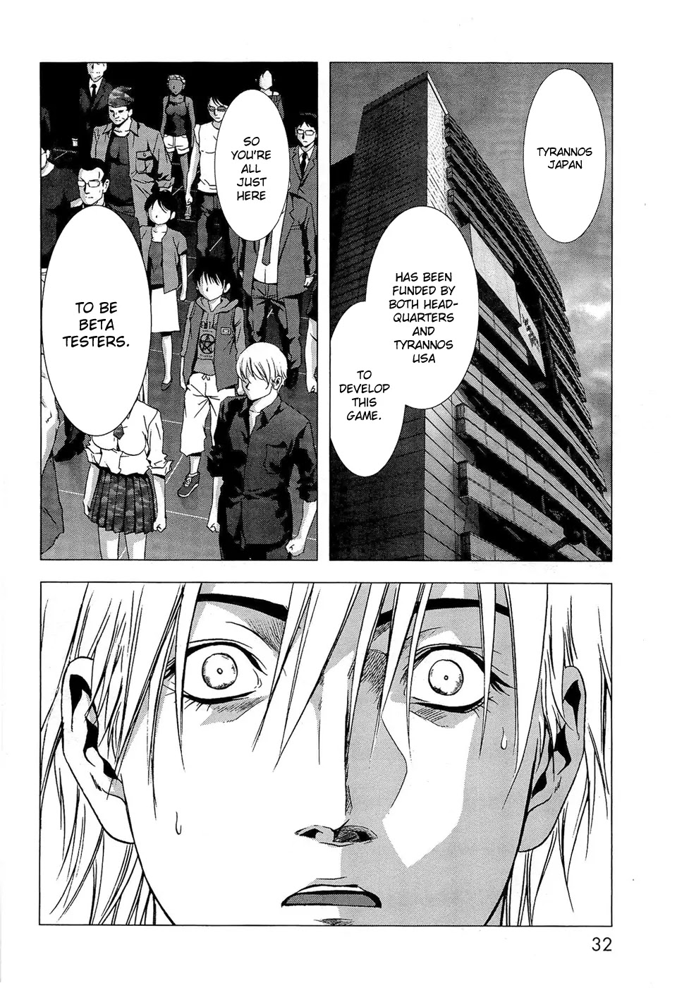 Btooom! Chapter 54 page 31 - Chapter 54 : Conspiracy