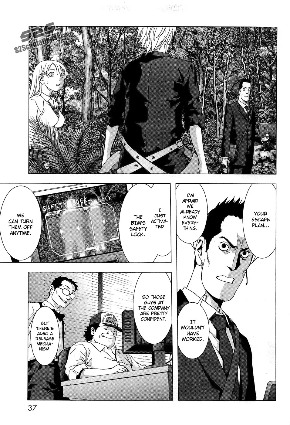 Btooom! Chapter 54 page 36 - Chapter 54 : Conspiracy