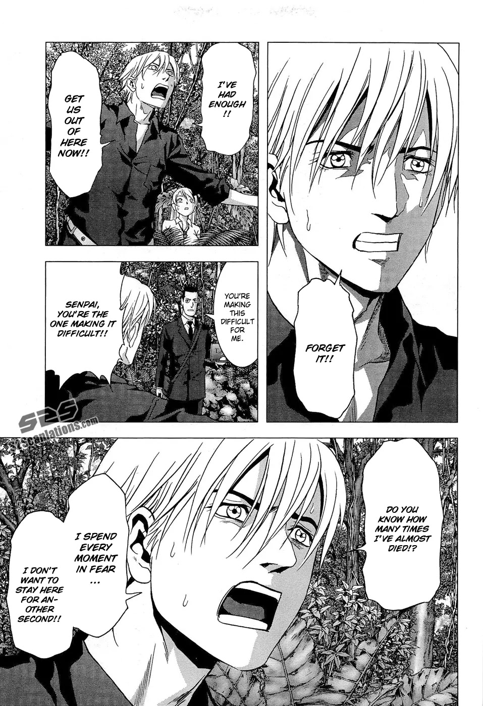 Btooom! Chapter 54 page 38 - Chapter 54 : Conspiracy