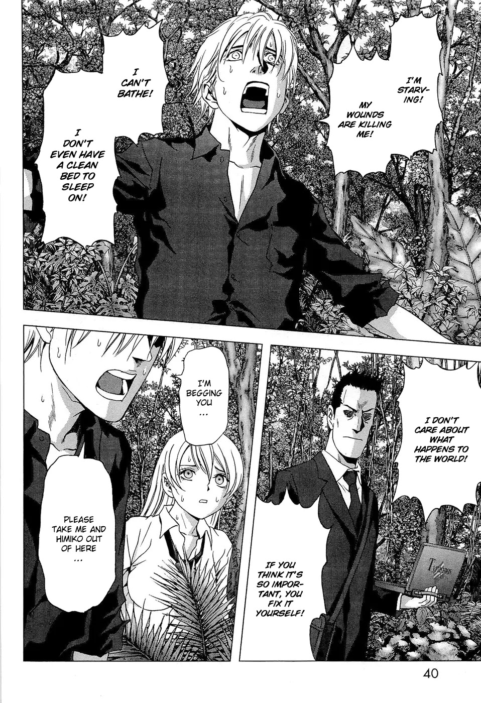 Btooom! Chapter 54 page 39 - Chapter 54 : Conspiracy