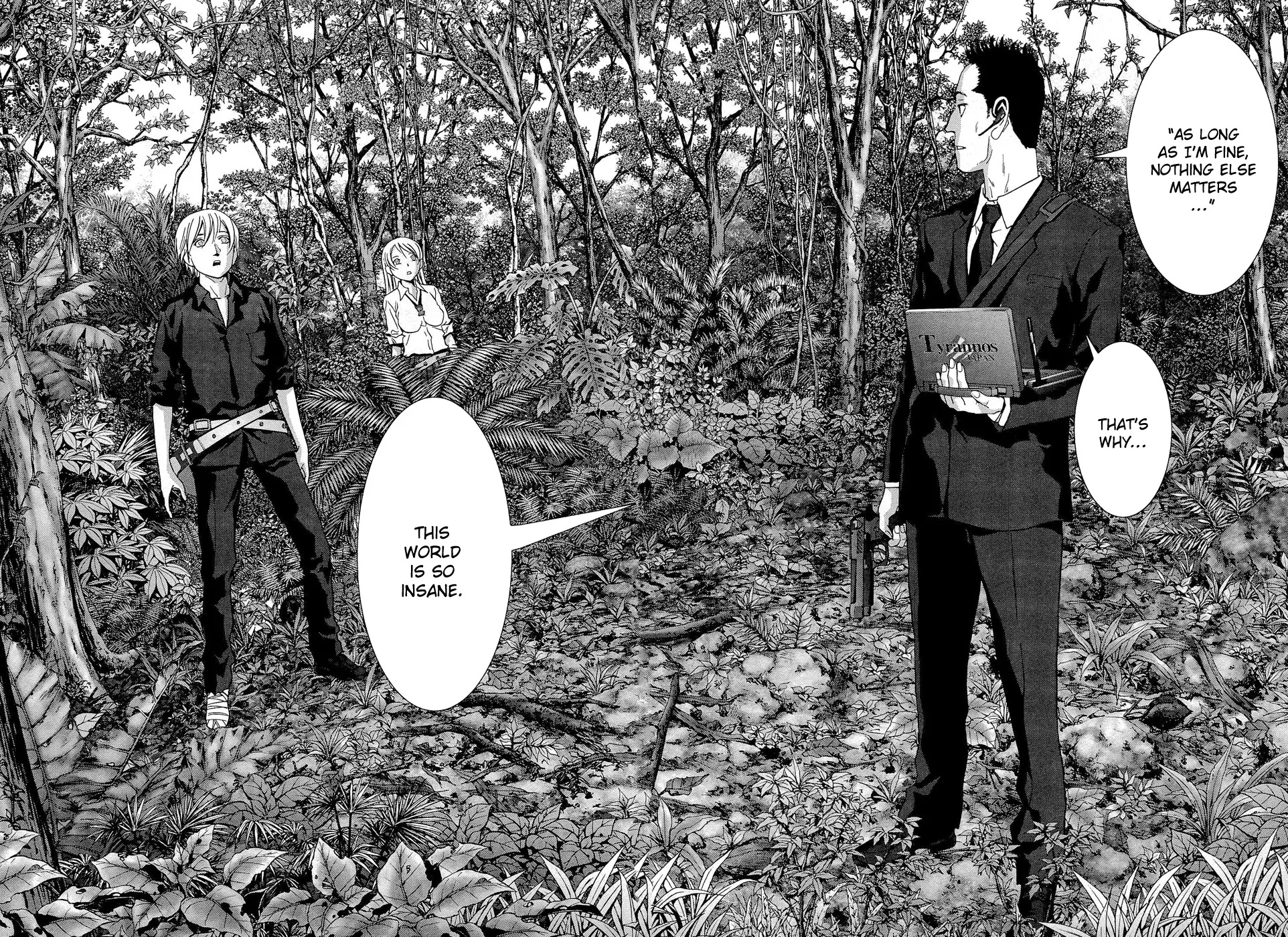 Btooom! Chapter 54 page 41 - Chapter 54 : Conspiracy