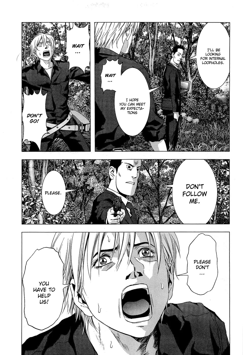 Btooom! Chapter 54 page 43 - Chapter 54 : Conspiracy