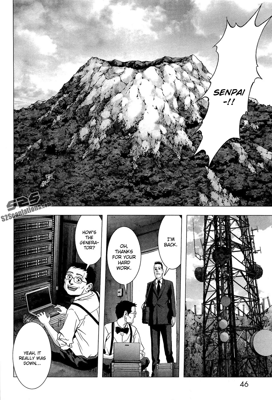 Btooom! Chapter 54 page 44 - Chapter 54 : Conspiracy