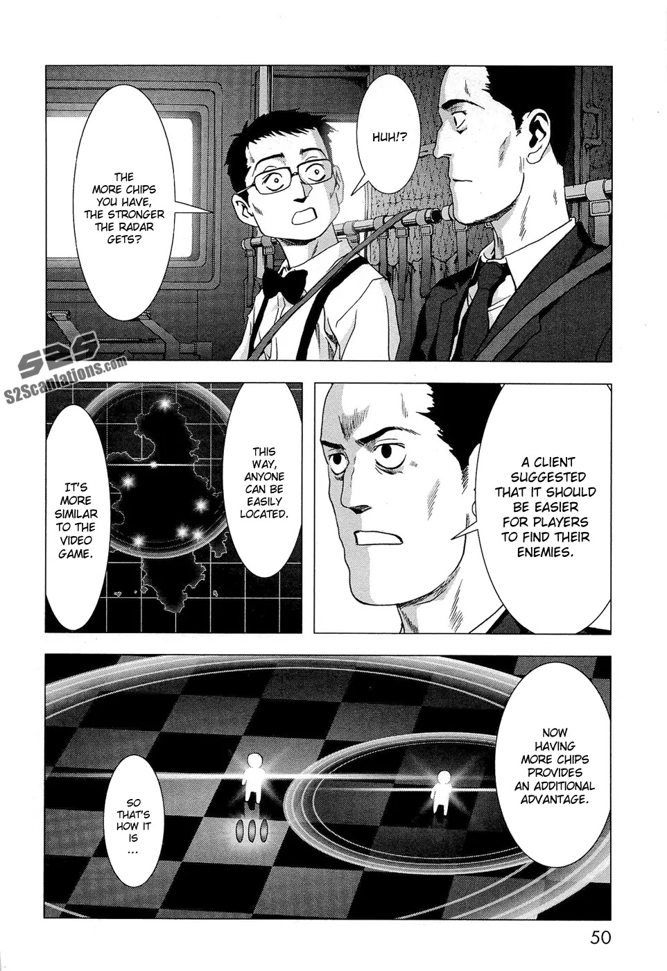 Btooom! Chapter 54 page 48 - Chapter 54 : Conspiracy