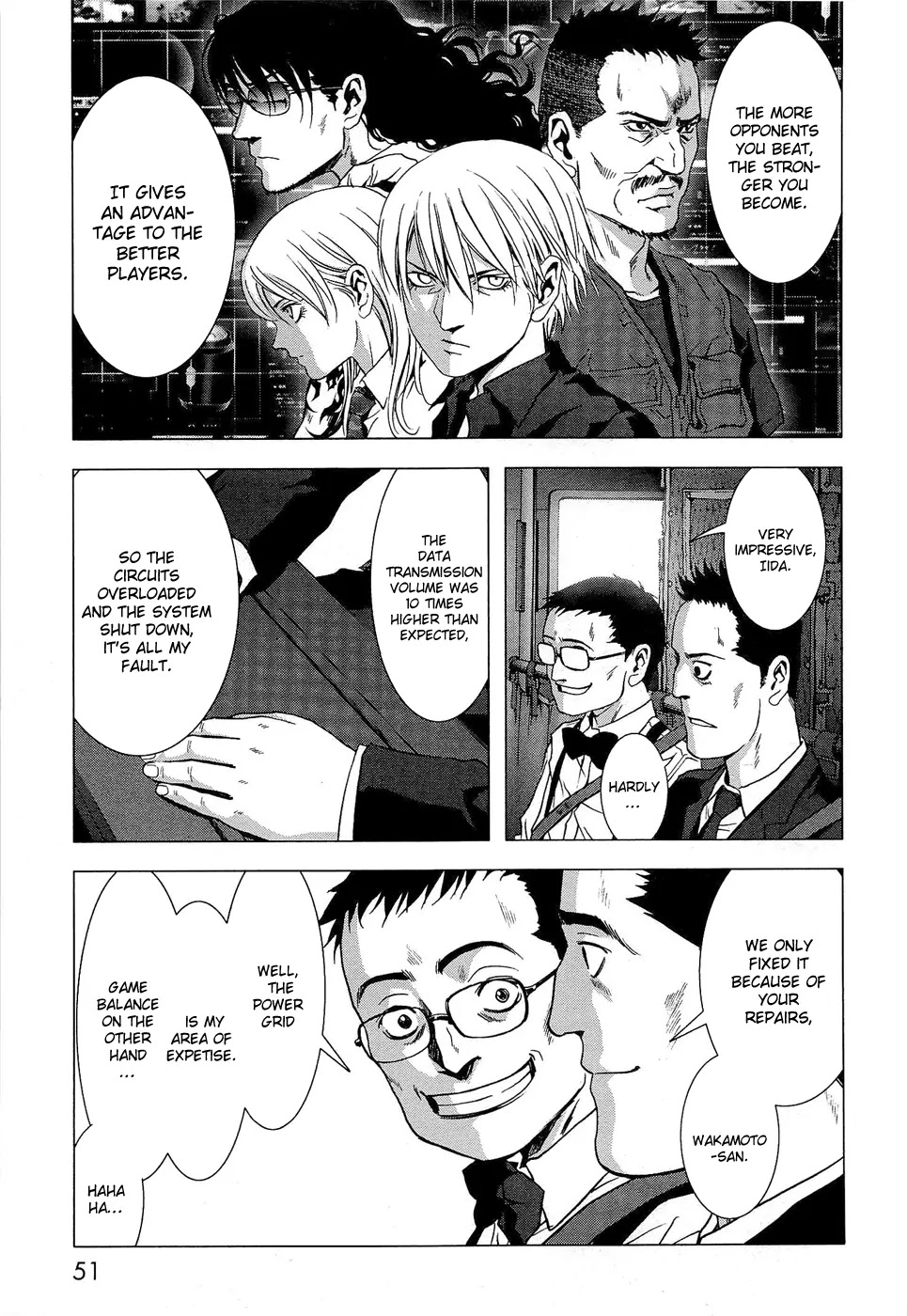 Btooom! Chapter 54 page 49 - Chapter 54 : Conspiracy