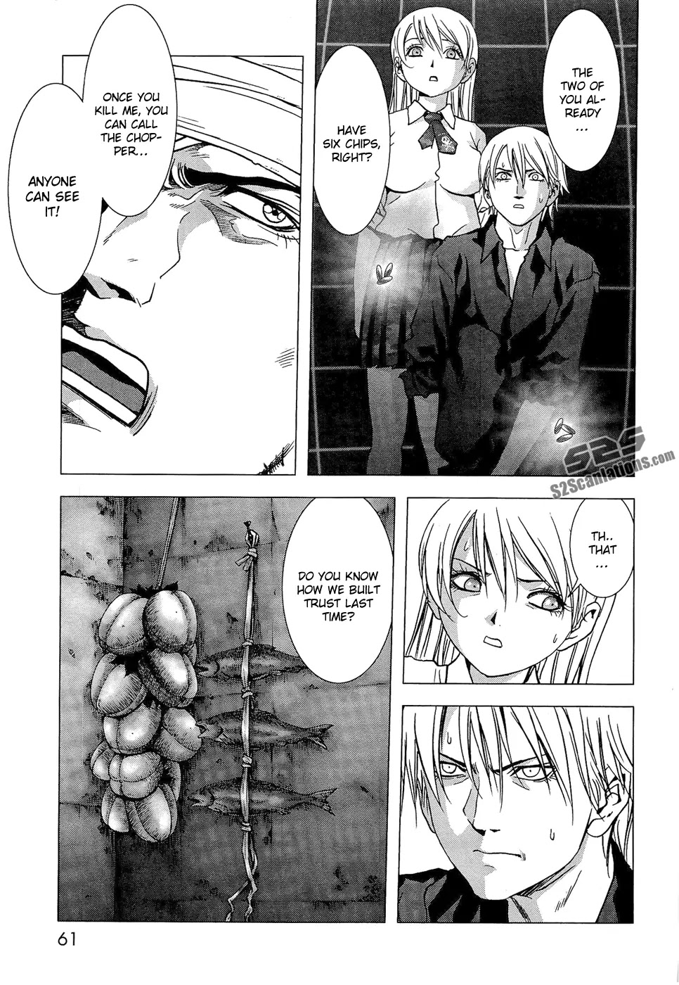 Btooom! Chapter 55 page 10 - Chapter 55 : Chaos