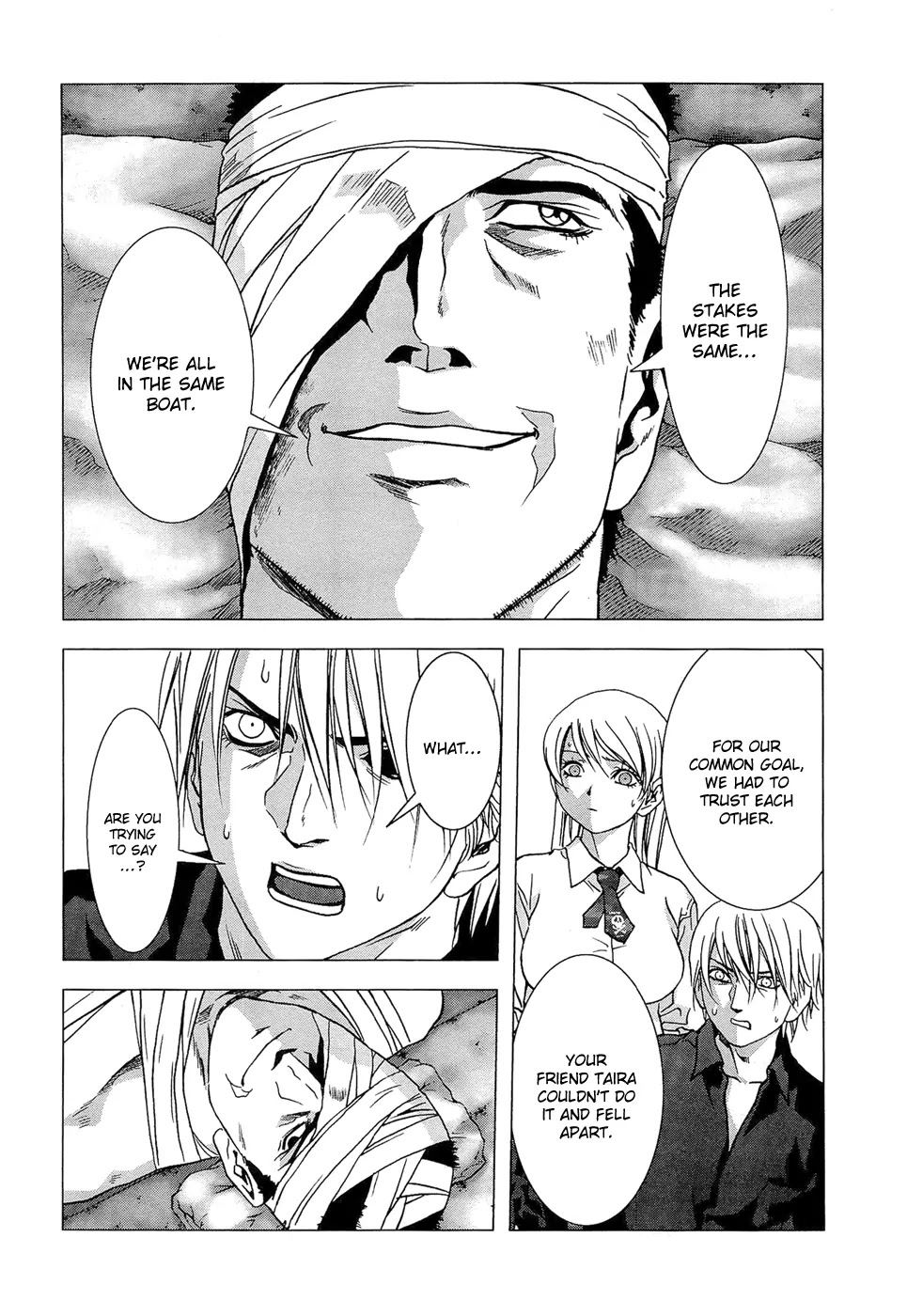 Btooom! Chapter 55 page 11 - Chapter 55 : Chaos