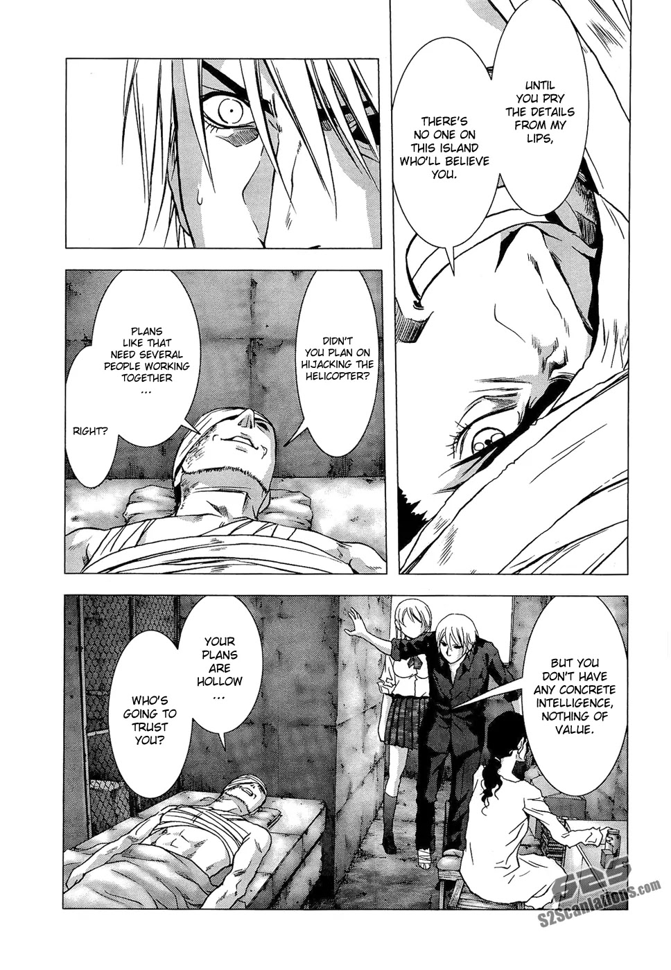 Btooom! Chapter 55 page 12 - Chapter 55 : Chaos