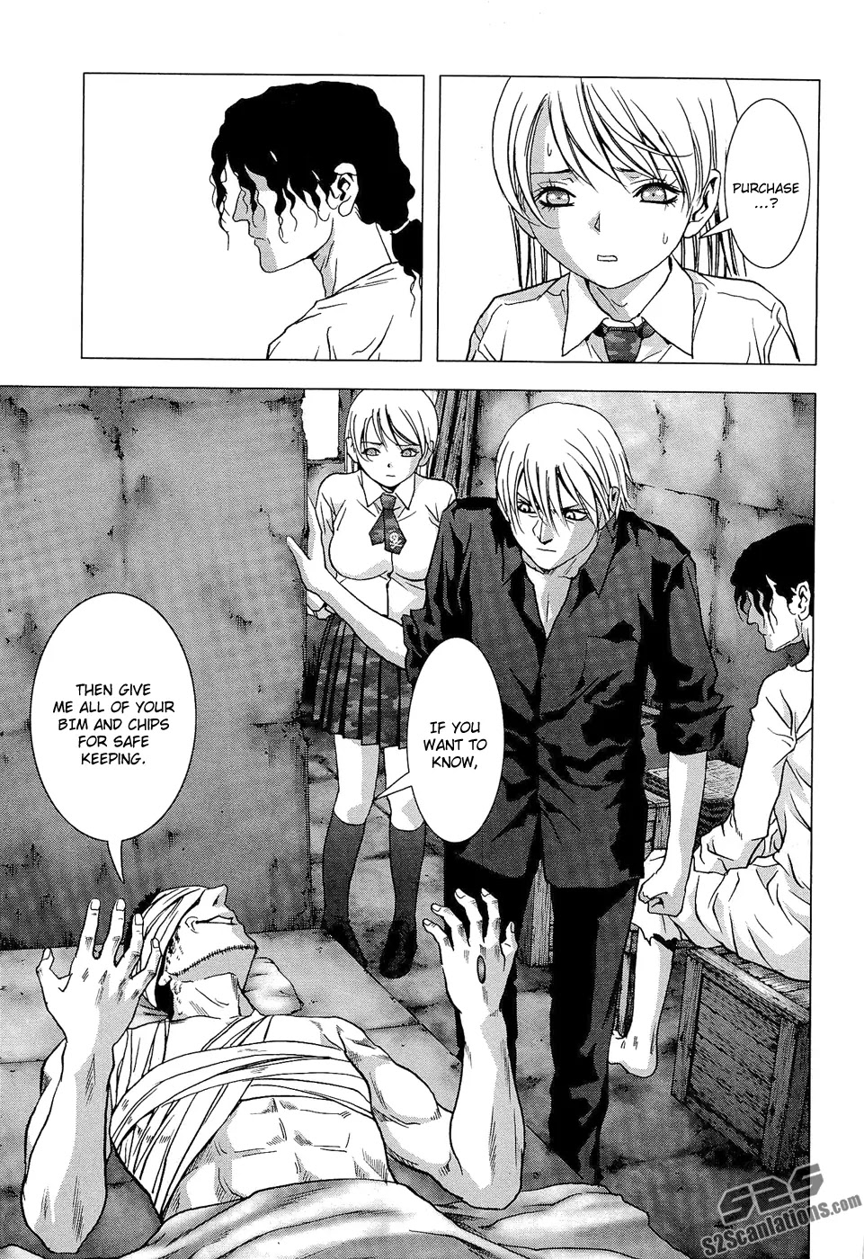Btooom! Chapter 55 page 14 - Chapter 55 : Chaos