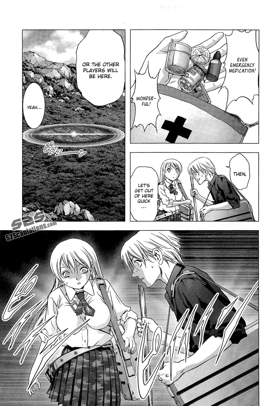 Btooom! Chapter 55 page 32 - Chapter 55 : Chaos