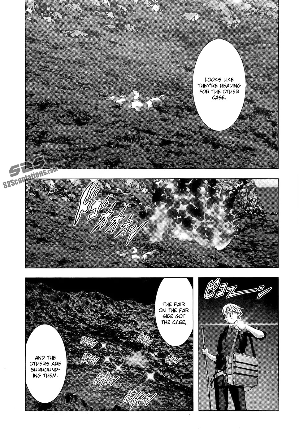 Btooom! Chapter 55 page 34 - Chapter 55 : Chaos