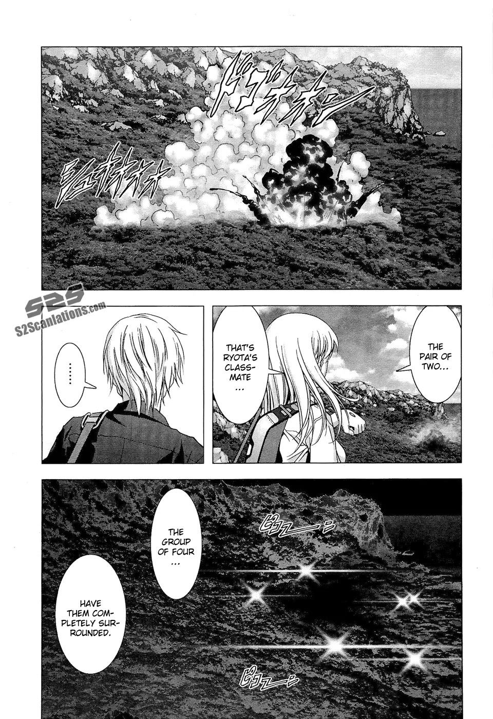Btooom! Chapter 55 page 36 - Chapter 55 : Chaos