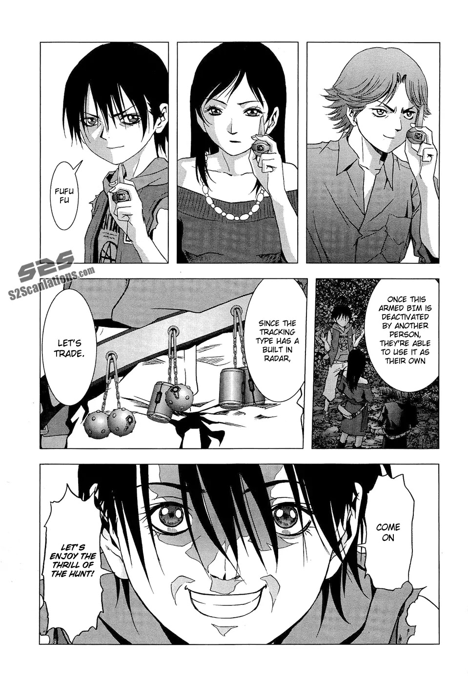 Btooom! Chapter 55 page 38 - Chapter 55 : Chaos