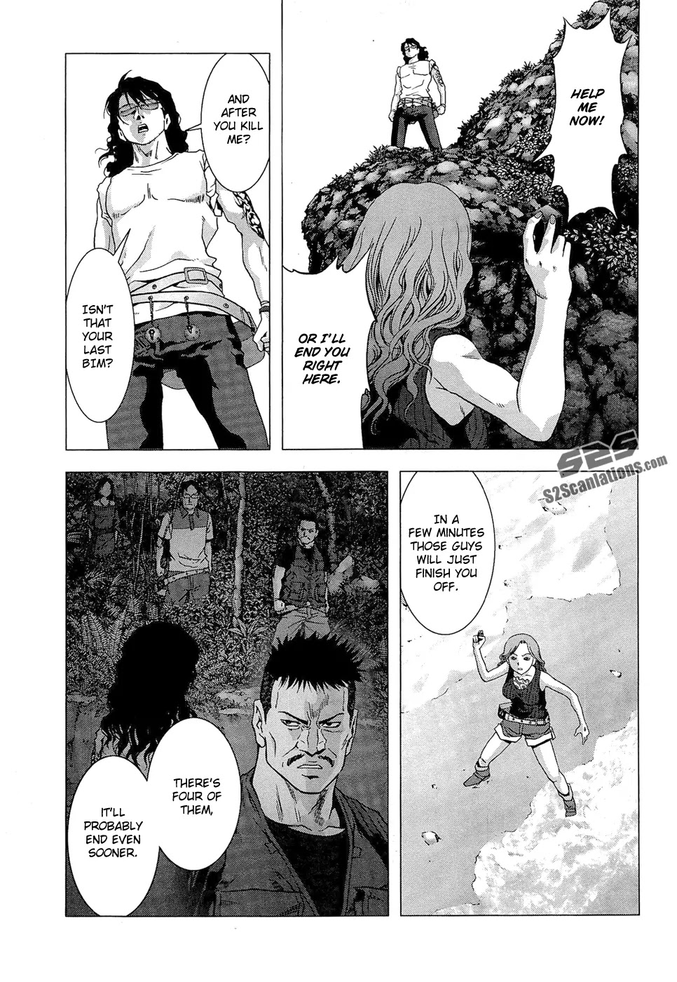 Btooom! Chapter 55 page 44 - Chapter 55 : Chaos