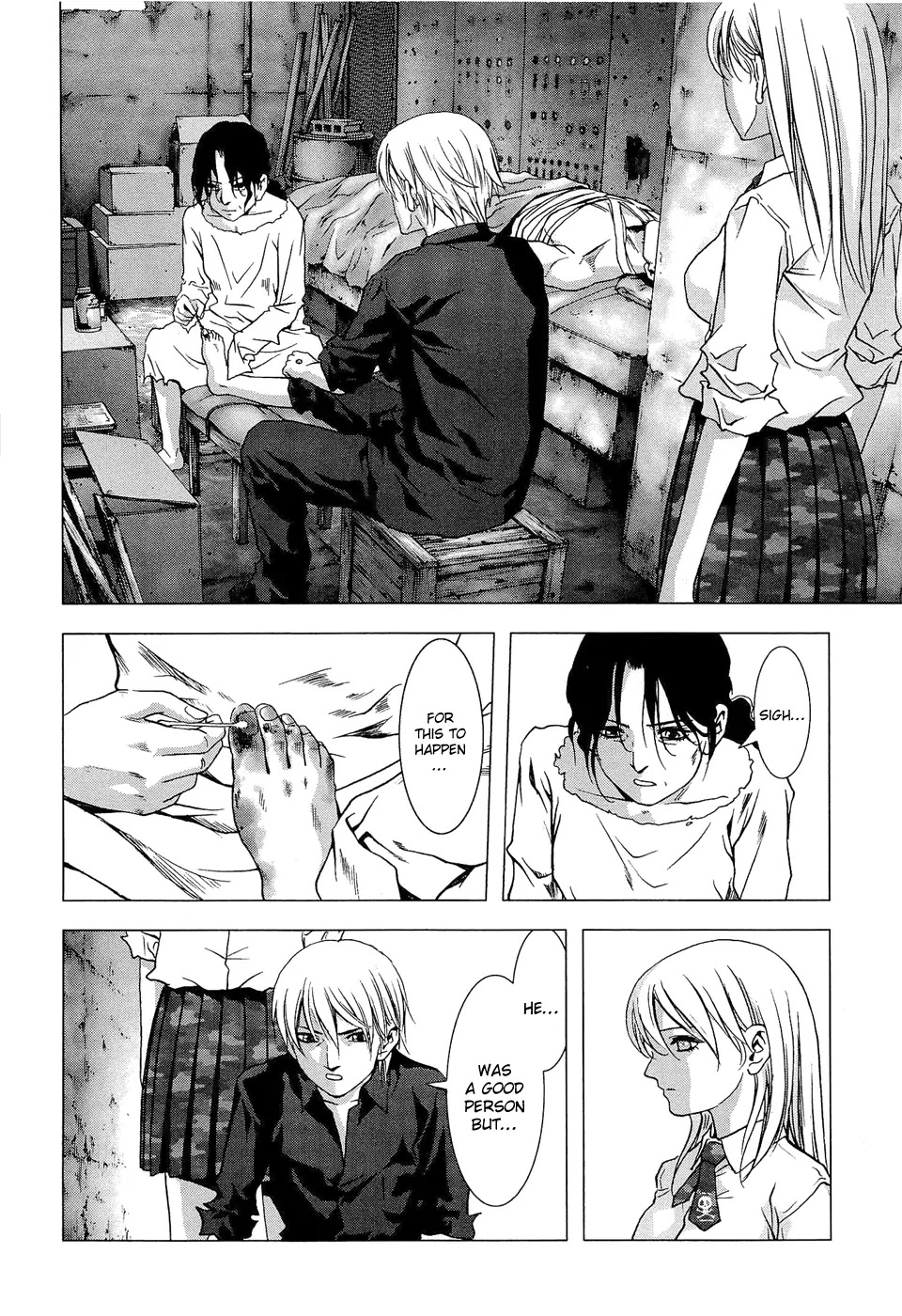 Btooom! Chapter 55 page 5 - Chapter 55 : Chaos