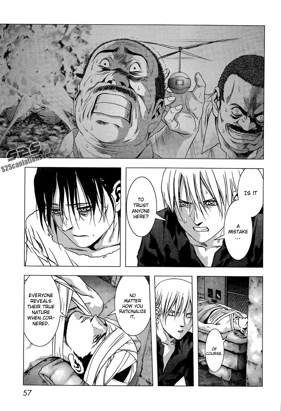 Btooom! Chapter 55 page 6 - Chapter 55 : Chaos