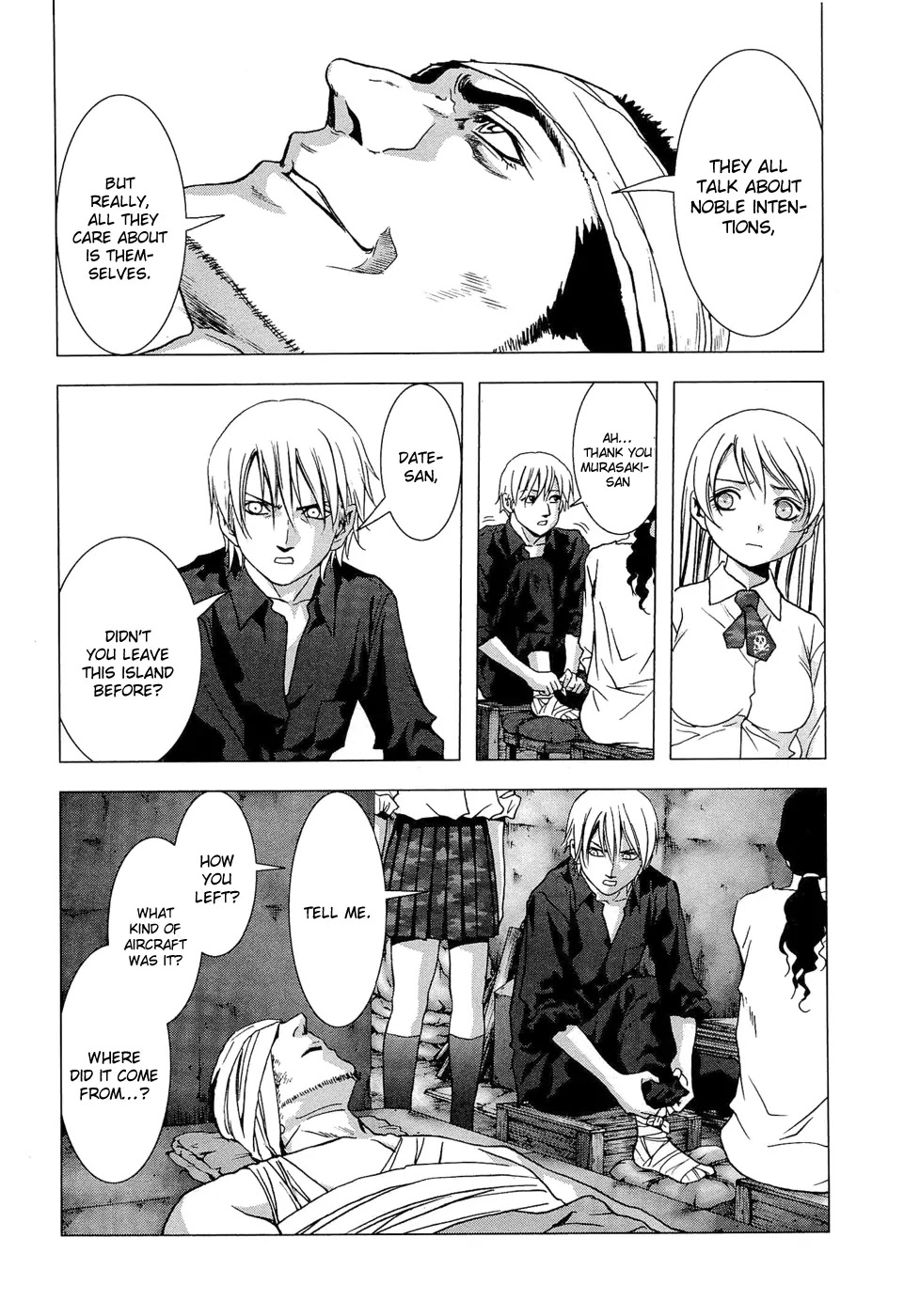 Btooom! Chapter 55 page 7 - Chapter 55 : Chaos
