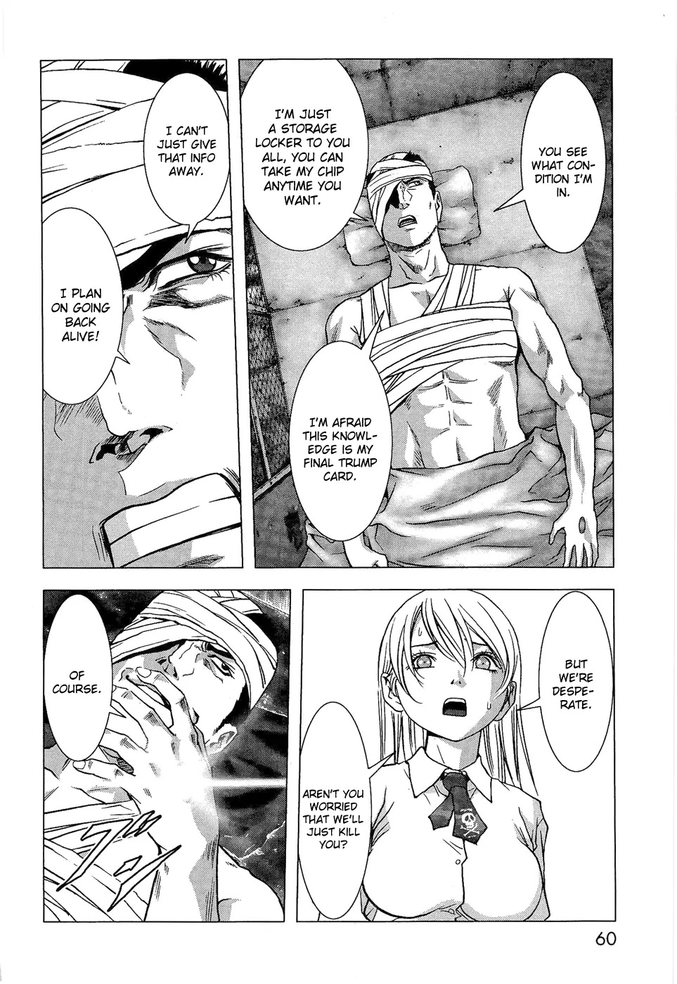 Btooom! Chapter 55 page 9 - Chapter 55 : Chaos