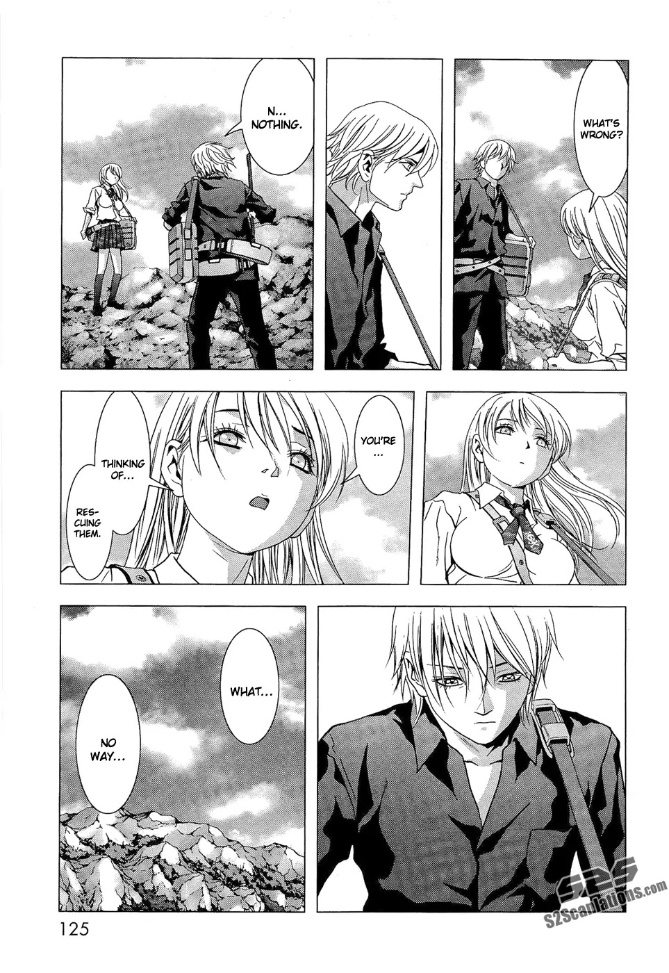Btooom! Chapter 56 page 28 - Chapter 56 : Naked Queen