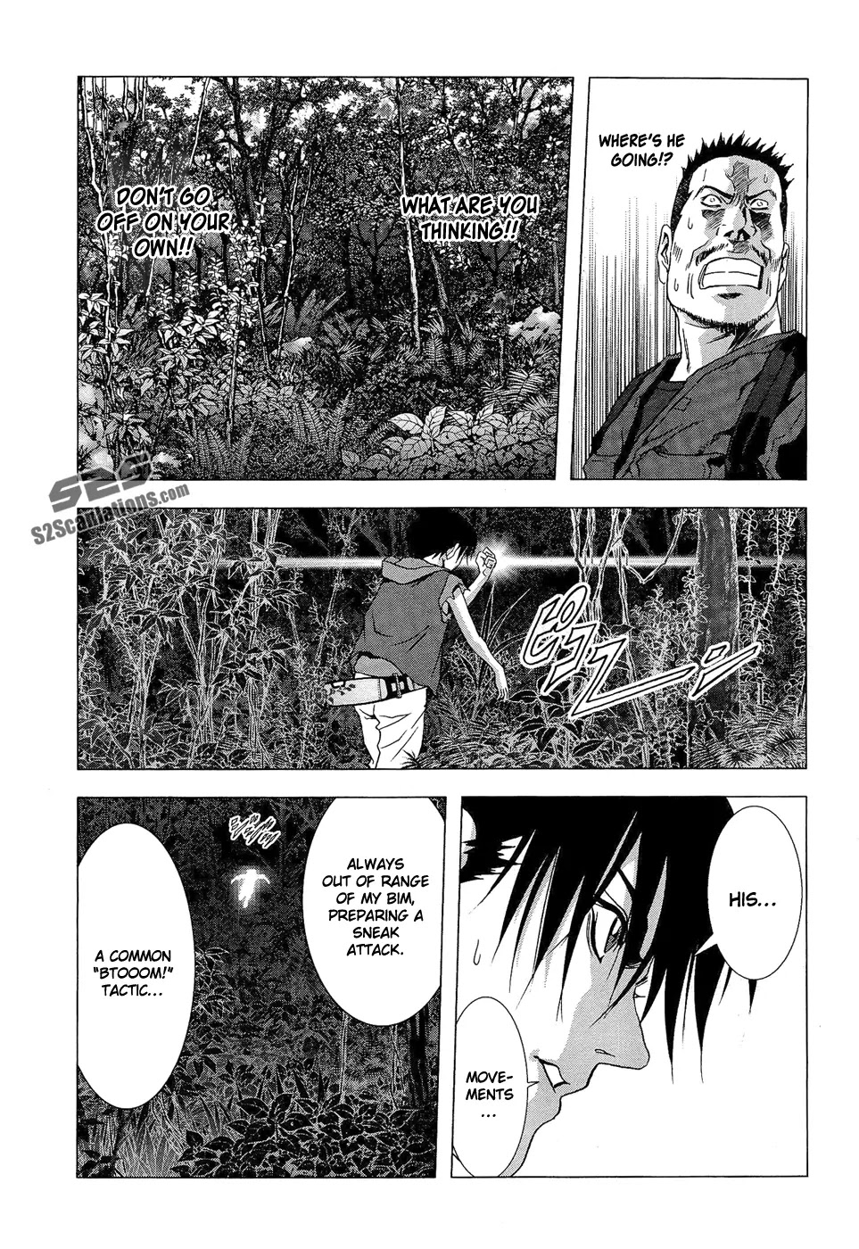 Btooom! Chapter 56 page 36 - Chapter 56 : Naked Queen