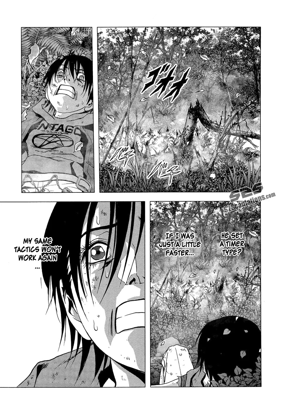 Btooom! Chapter 56 page 46 - Chapter 56 : Naked Queen