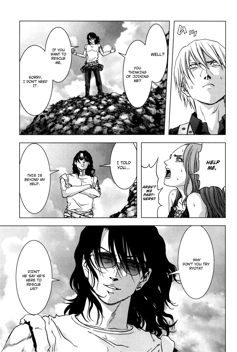 Btooom! Chapter 58 page 23 - Chapter 58: Willpower