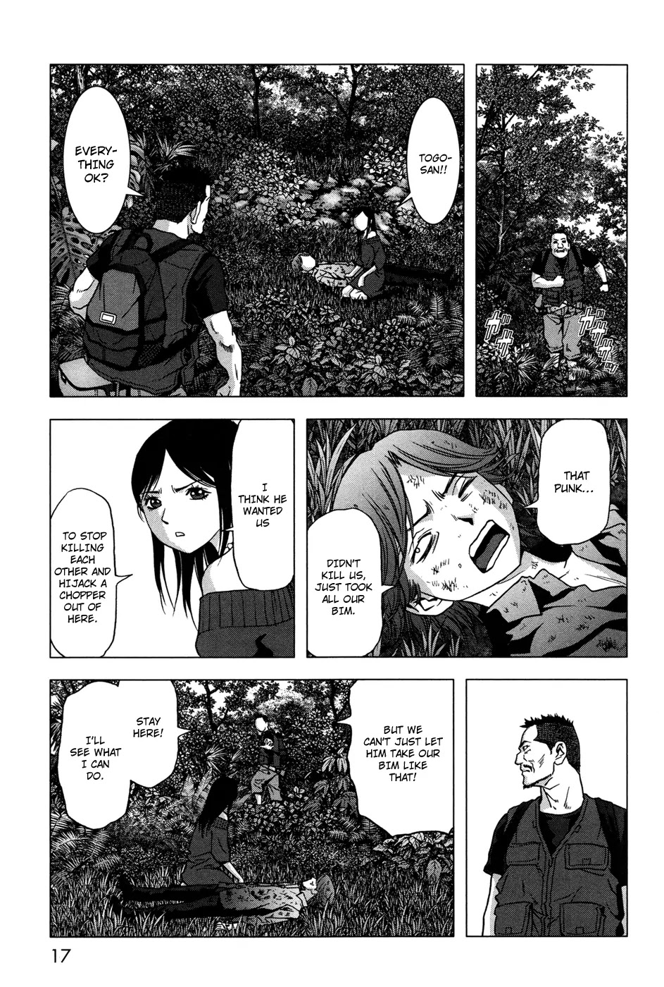 Btooom! Chapter 58 page 27 - Chapter 58: Willpower