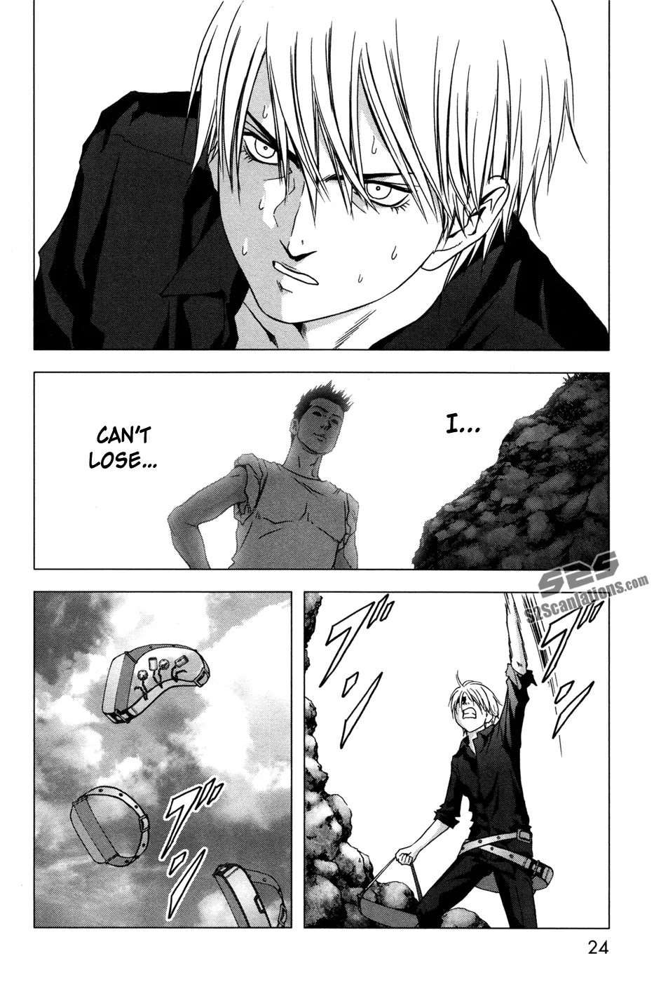 Btooom! Chapter 58 page 34 - Chapter 58: Willpower